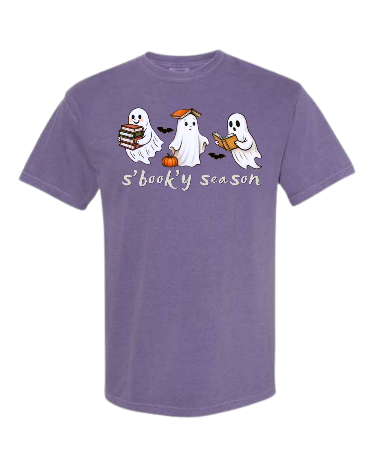 S'book'y season - Comfort Colors - Heavyweight Unisex Tee - Pinks, Purples