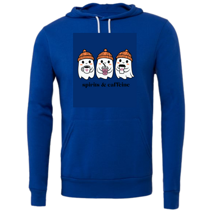 HP - Spirits & Caffeine - Sponge Fleece Hoodie - Blues, Purples