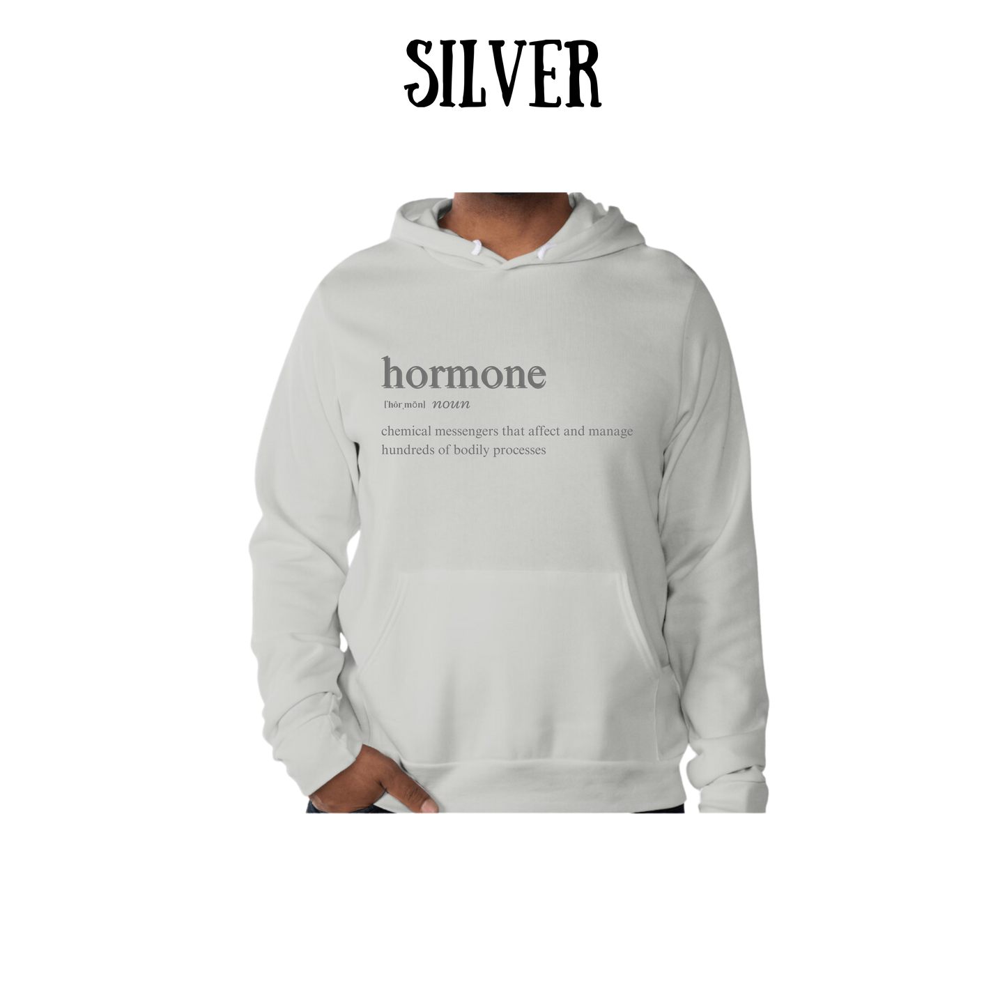 Hormone - Sponge Fleece Hoodie - Greens, Neutrals