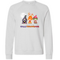 Happy Hallothanksmas Gnomes- Sponge Fleece Raglan Sweatshirt - Greens, Neutrals