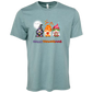 Happy HalloThanksMas Gnomes - Unisex Tee - Blues