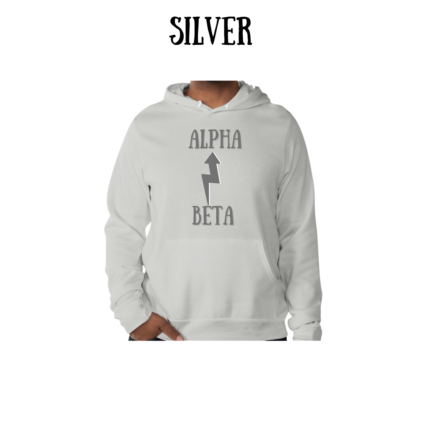 Beta to Alpha - Sponge Fleece Hoodie - Greens, Neutrals