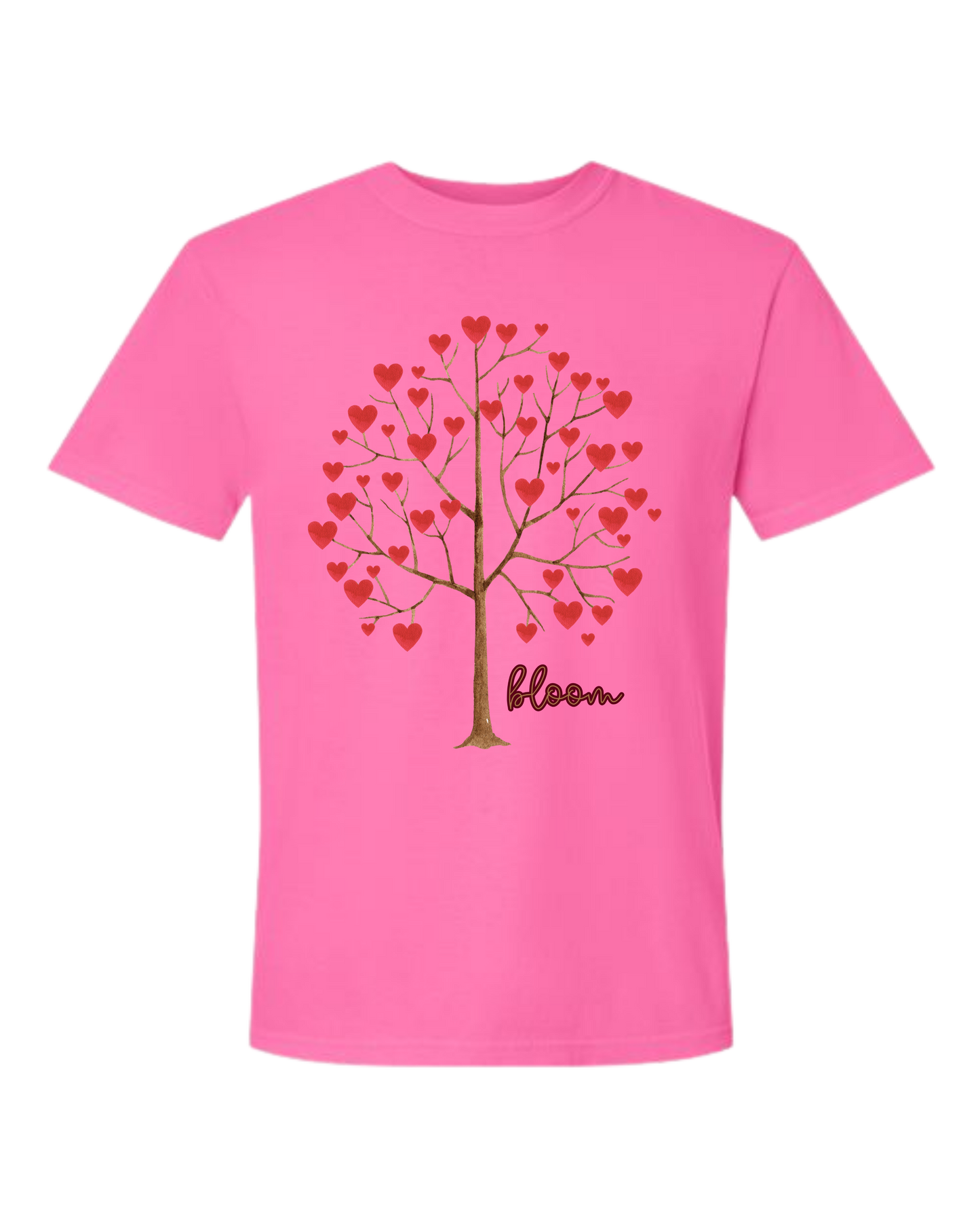 Bloom - Comfort Colors - Heavyweight Unisex Tee - Pinks & Purples