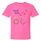 Love is in The Air - Comfort Colors - Heavyweight Unisex Tee - Pinks & Purples