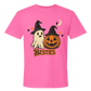 Halloween Besties - Comfort Colors - Heavyweight Unisex Tee - Pinks & Purples