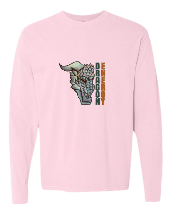 Dragon Energy - Comfort Colors - Heavyweight Long Sleeve Tee - Assorted Colors