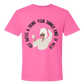 Hot Baths and Drink Your Dinner Kind of Week - Comfort Colors - Heavyweight Unisex Tee - Pinks & Purples
