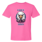 Free Bird - Comfort Colors - Heavyweight Unisex Tee - Pinks & Purples