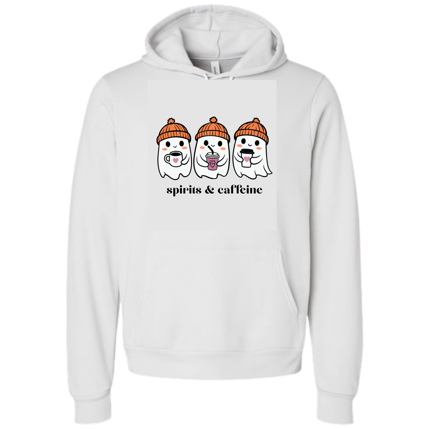 HP - Spirits & Caffeine - Sponge Fleece Hoodie - Greens, Neutrals