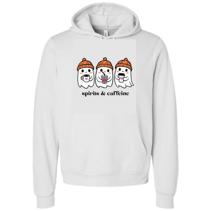 HP - Spirits & Caffeine - Sponge Fleece Hoodie - Greens, Neutrals