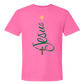 Jesus Tree - Comfort Colors - Heavyweight Unisex Tee - Pinks, Purples