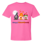 Happy HalloThanksMas Gnomes - Comfort Colors - Heavyweight Unisex Tee - Pinks, Purples