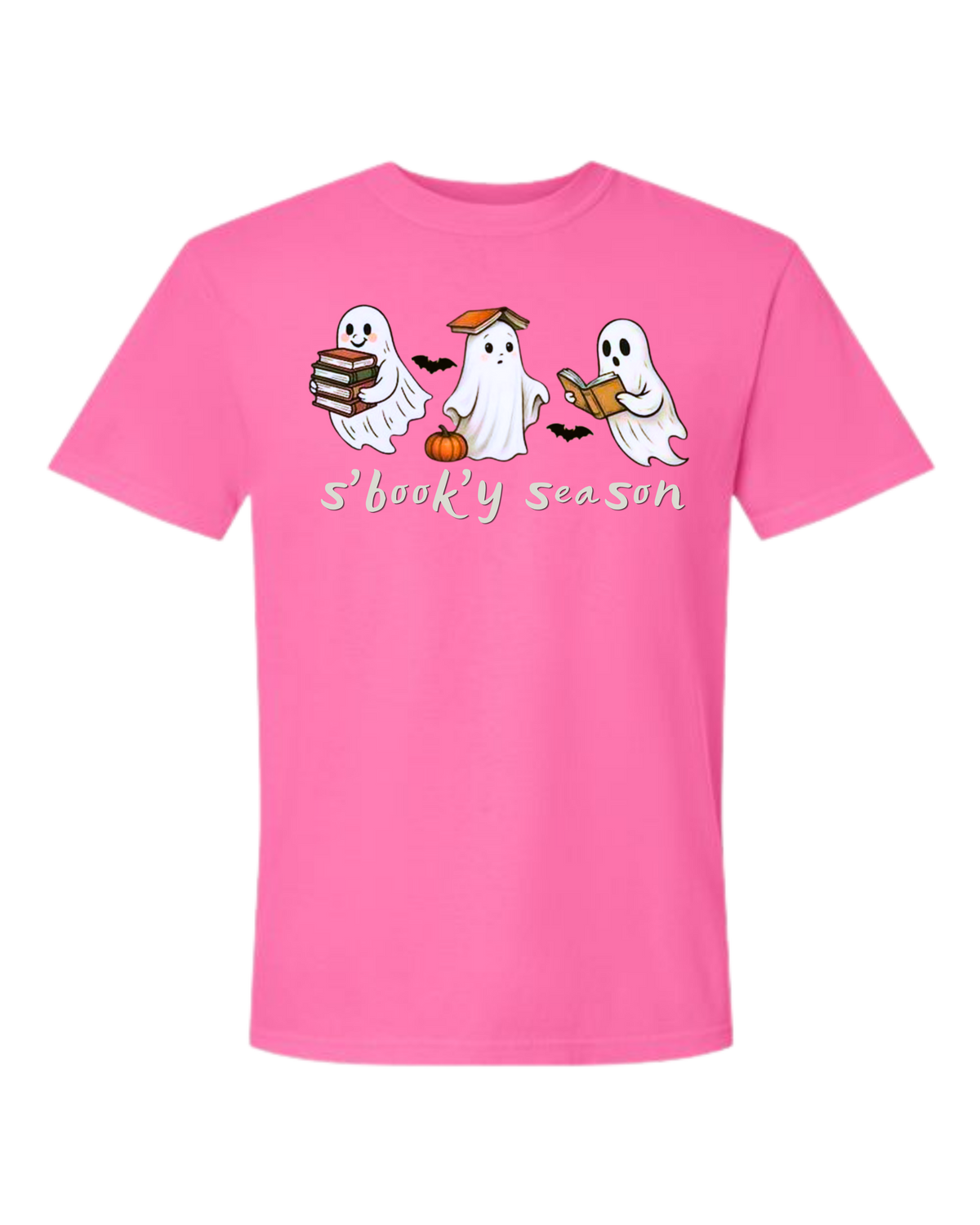 S'book'y season - Comfort Colors - Heavyweight Unisex Tee - Pinks, Purples
