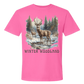 Winter Woodland - Comfort Colors - Heavyweight Unisex Tee - Pinks, Purples