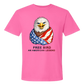 Free Bird An American Legend - Comfort Colors - Heavyweight Unisex Tee - Pinks & Purples