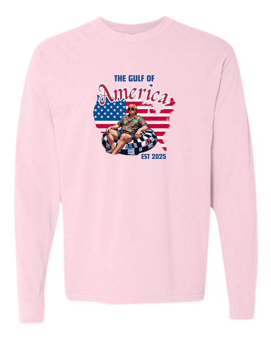 The Gulf of America - Comfort Colors - Heavyweight Long Sleeve Tee - Assorted Colors