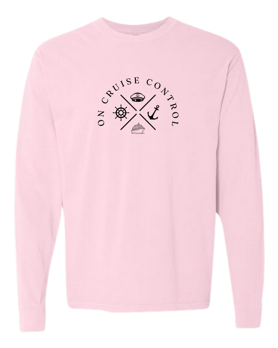 On Cruise Control - Comfort Colors - Heavyweight Long Sleeve Tee - Assorted Colors