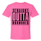 Straight Outta Hormones - Comfort Colors - Heavyweight Unisex Tee - Pinks, Purples
