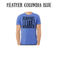 straight outta hormones - unisex tee - blues