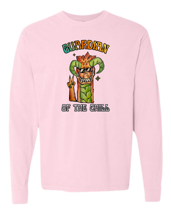 Guardian of The Chill - Comfort Colors - Heavyweight Long Sleeve Tee - Assorted Colors