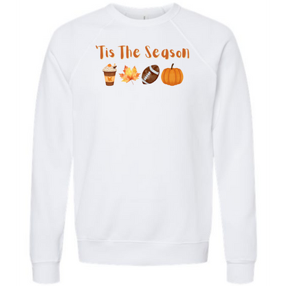 HP - 'Tis The Season - Fall - Sponge Fleece Raglan Sweatshirt - Greens, Neutrals