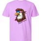 Rockin Free Bird - Comfort Colors - Heavyweight Unisex Tee - Pinks & Purples