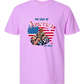 The Gulf of America - Comfort Colors - Heavyweight Unisex Tee - Pinks & Purples