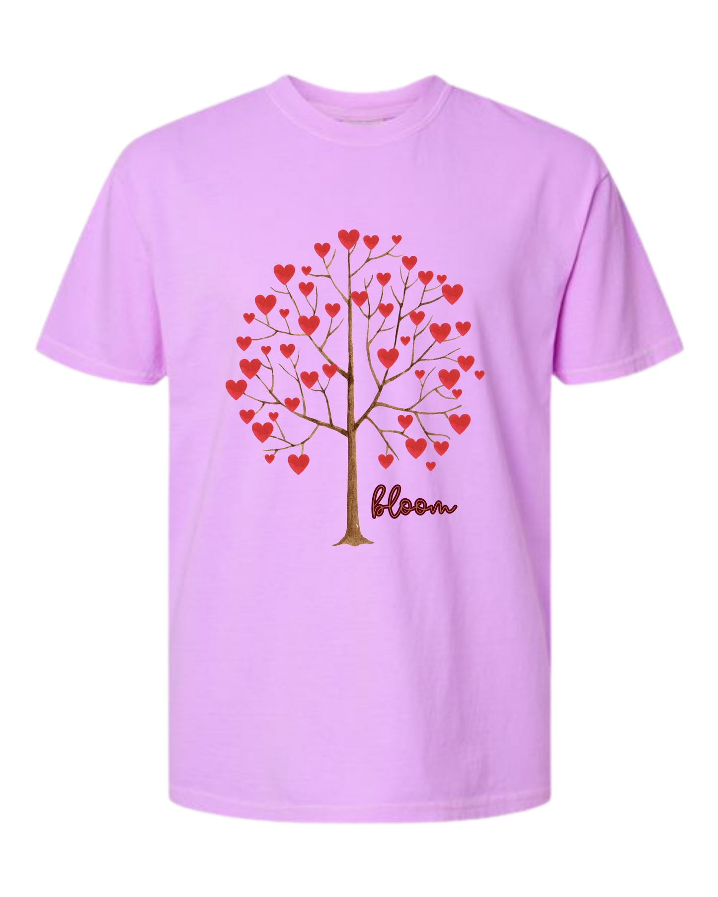 Bloom - Comfort Colors - Heavyweight Unisex Tee - Pinks & Purples