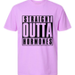 Straight Outta Hormones - Comfort Colors - Heavyweight Unisex Tee - Pinks, Purples