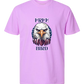 Free Bird - Comfort Colors - Heavyweight Unisex Tee - Pinks & Purples