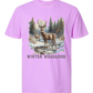 Winter Woodland - Comfort Colors - Heavyweight Unisex Tee - Pinks, Purples
