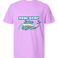 New Year Same Sarcasm - Comfort Colors - Heavyweight Unisex Tee - Pinks & Purples