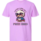 Lovin' Life as a Free Bird - Comfort Colors - Heavyweight Unisex Tee - Pinks & Purples
