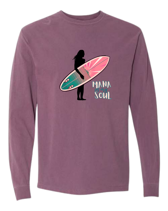 Mana in My Soul - Comfort Colors - Heavyweight Long Sleeve Tee - Assorted Colors