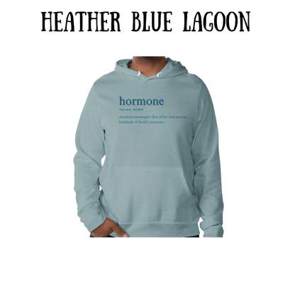 BP - Hormone - Sponge Fleece Hoodie - Blues, Purples