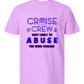 Cruise Crew Most Likely to Abuse the Drink Package - Comfort Colors - Heavyweight Unisex Tee - Pinks & Purples