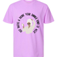 Hot Baths and Drink Your Dinner Kind of Week - Comfort Colors - Heavyweight Unisex Tee - Pinks & Purples