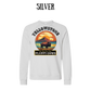CP - Yellowstone: Fluffy Cows - Sponge Fleece Raglan Sweatshirt - Greens, Neutrals