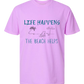 Life Happens The Beach Helps - Comfort Colors - Heavyweight Unisex Tee - Pinks & Purples