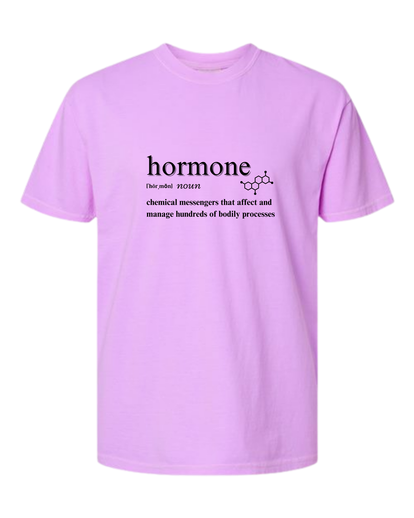 Hormone - Comfort Colors - Heavyweight Unisex Tee - Pinks & Purples