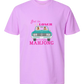 Get in Loser We're Playing Mahjong - Comfort Colors - Heavyweight Unisex Tee - Pinks & Purples