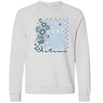 HP - Autumn Ghost - Sponge Fleece Raglan Sweatshirt - Greens, Neutrals