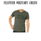 not a hot mess just a hot flash - unisex tee - greens