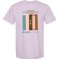 Just One More Chapter - Comfort Colors - Heavyweight Unisex Tee - Pinks, Purples
