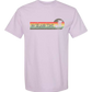 On Island Time - Comfort Colors - Heavyweight Unisex Tee - Pinks & Purples