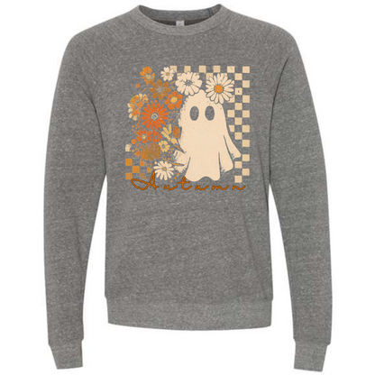 HP - Autumn Ghost - Sponge Fleece Raglan Sweatshirt - Greens, Neutrals