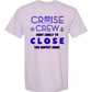Cruise Crew Most Likely to Close the Buffet Down - Comfort Colors - Heavyweight Unisex Tee - Pinks & Purples