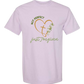 Not Perfect Just Forgiven - Comfort Colors - Heavyweight Unisex Tee - Pinks & Purples