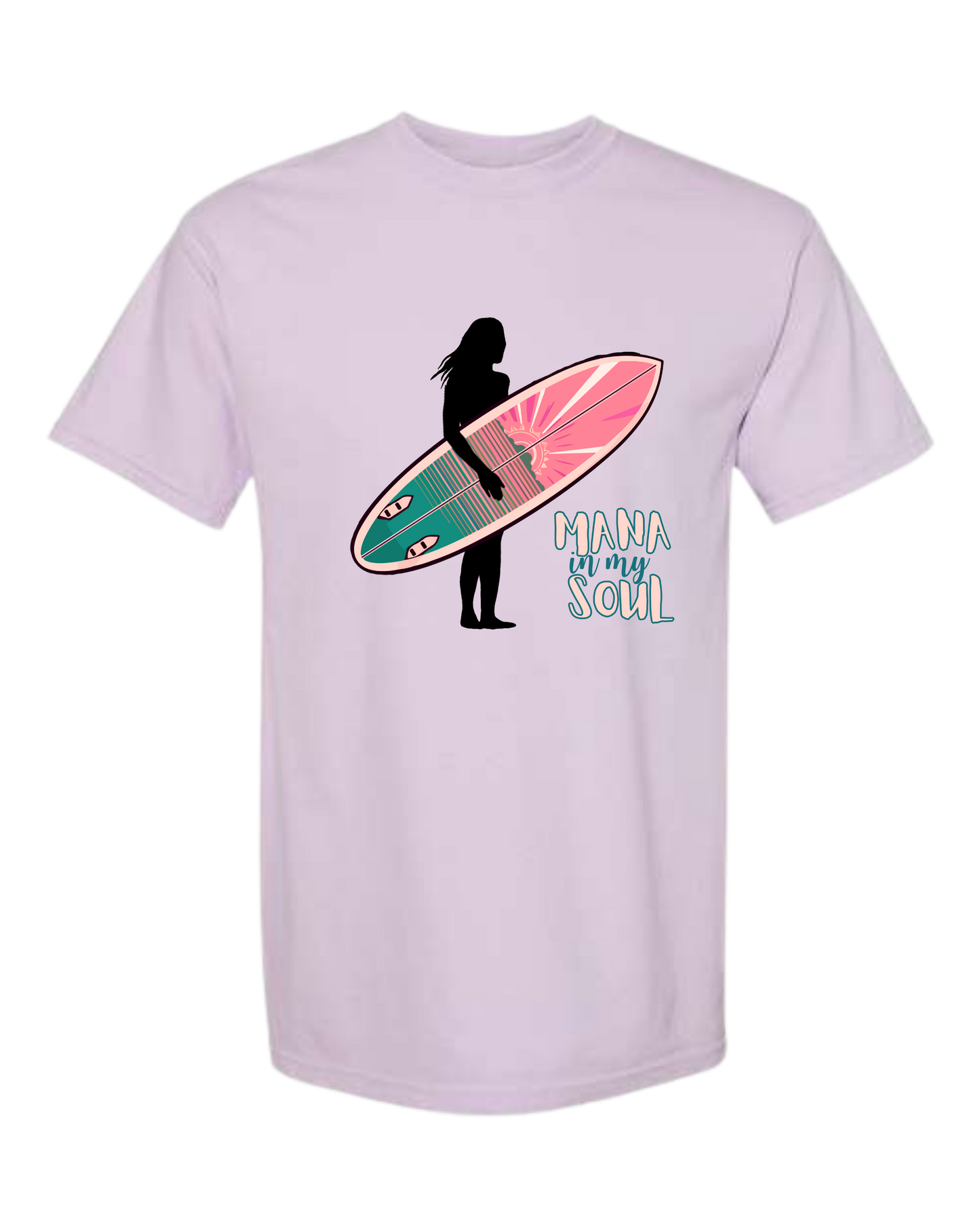 Mana in My Soul - Comfort Colors - Heavyweight Unisex Tee - Pinks & Purples