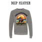 CP - Yellowstone: Fluffy Cows - Sponge Fleece Raglan Sweatshirt - Greens, Neutrals